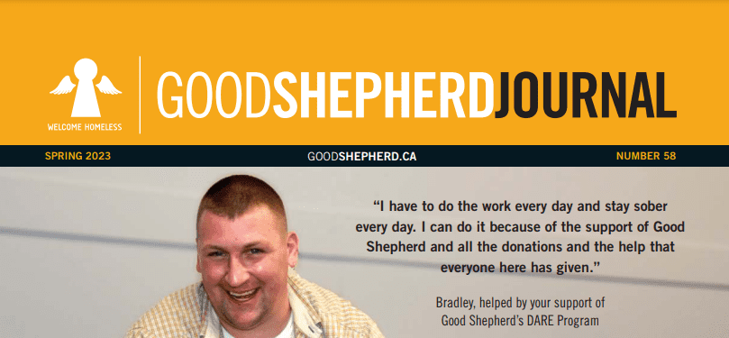 Read The Good Shepherd Journal To See How Your Gifts Help Those In Need   Good Shepherd Newsletter Spring 2023 Banner 